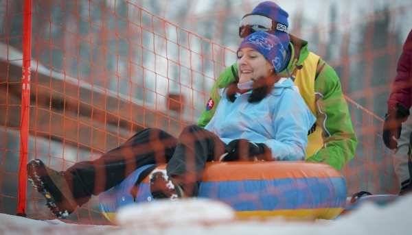 snowtubing