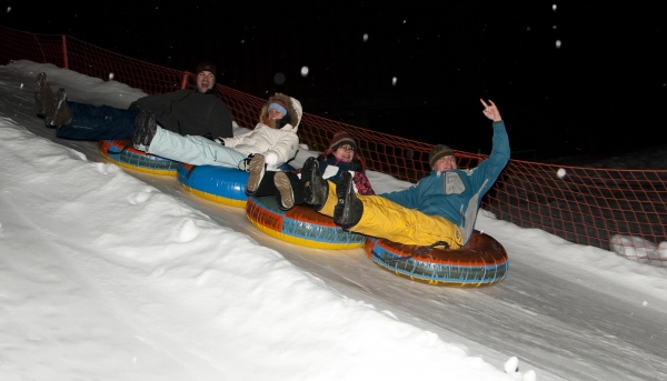 snowtubing