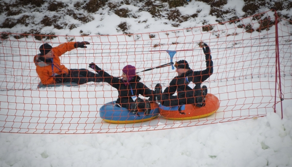 snowtubing