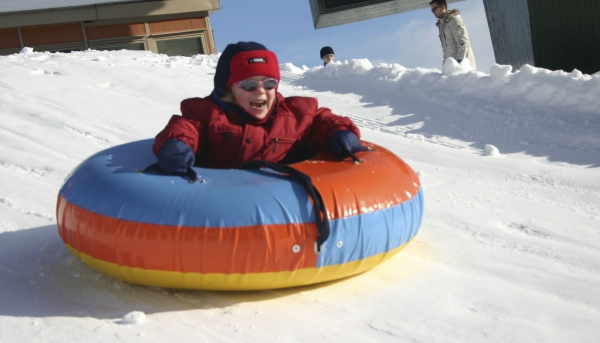 snowtubing