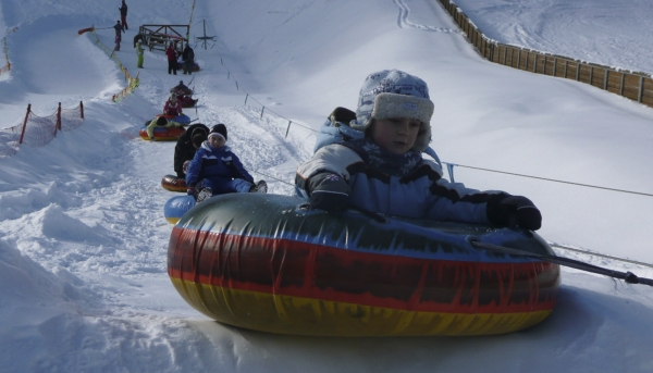 snowtubing