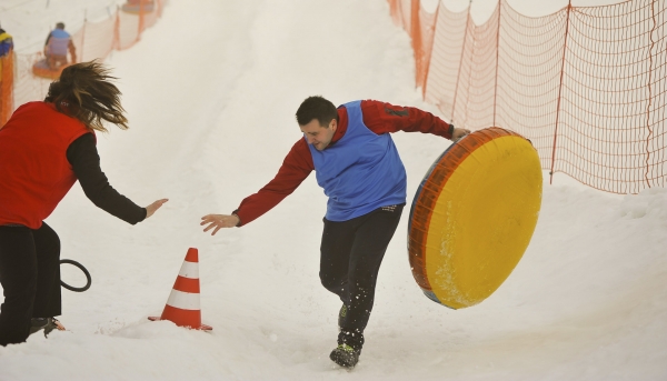snowtubing
