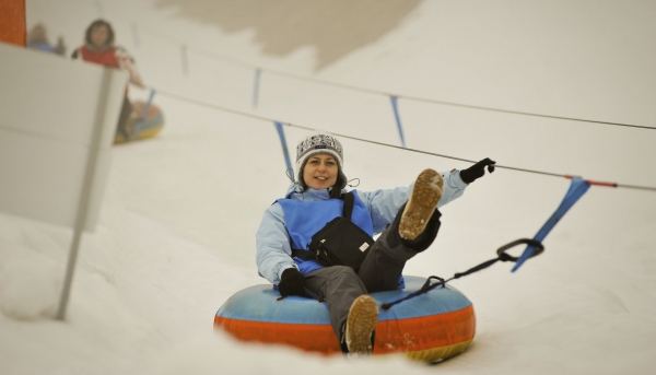 snowtubing