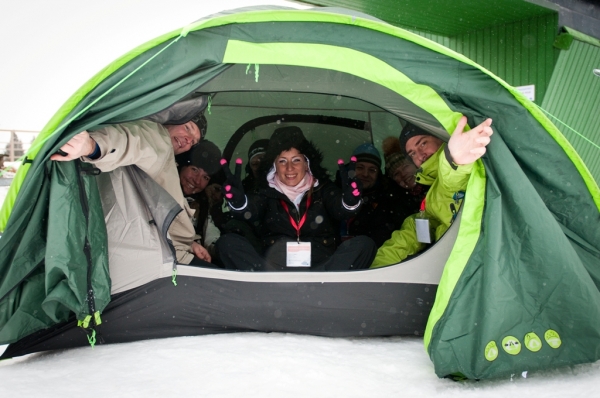 Fun snow expedition