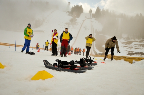Fun snow expedition