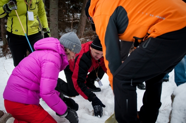 Fun snow expedition