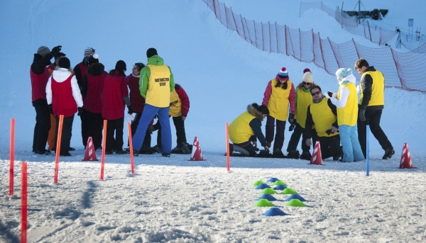 Fun biatlon - snežnice