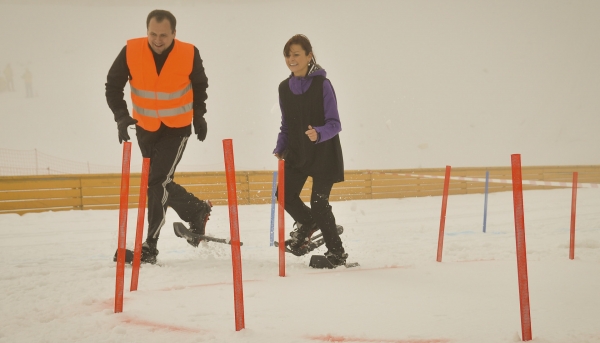 Fun biatlon - snežnice