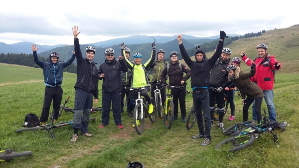 Spoznávanie na horských bicykloch - Hobbiti