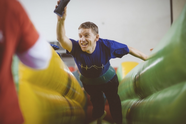 Bungee running - nafukovací