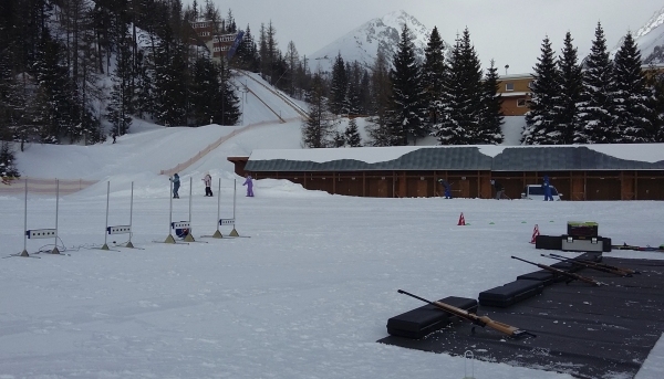 laserový biatlon