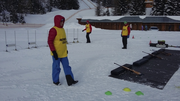 laserový biatlon